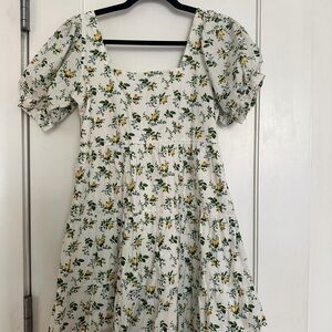 Faithfull the Brand - Floral Puff Sleeve Dress